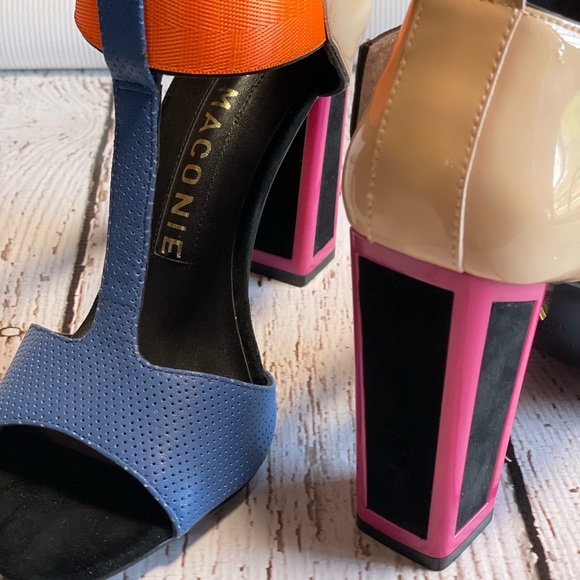 KAT MACONIE STEPHY Multicolored Sandal, Leather. US 9 with its original box. - Picture 2 of 8